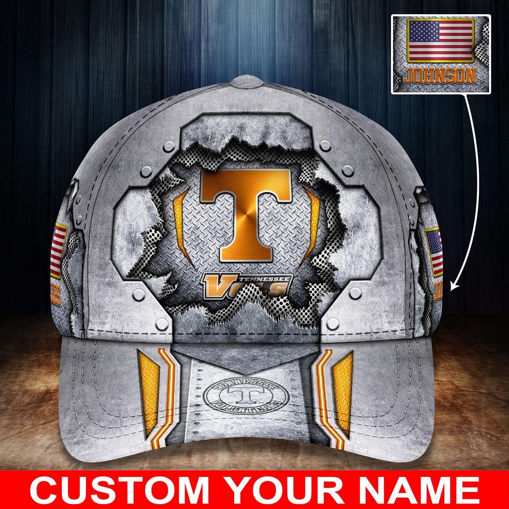 Customized NCAA Tennessee Volunteers Baseball Cap Sleek Layers of Style