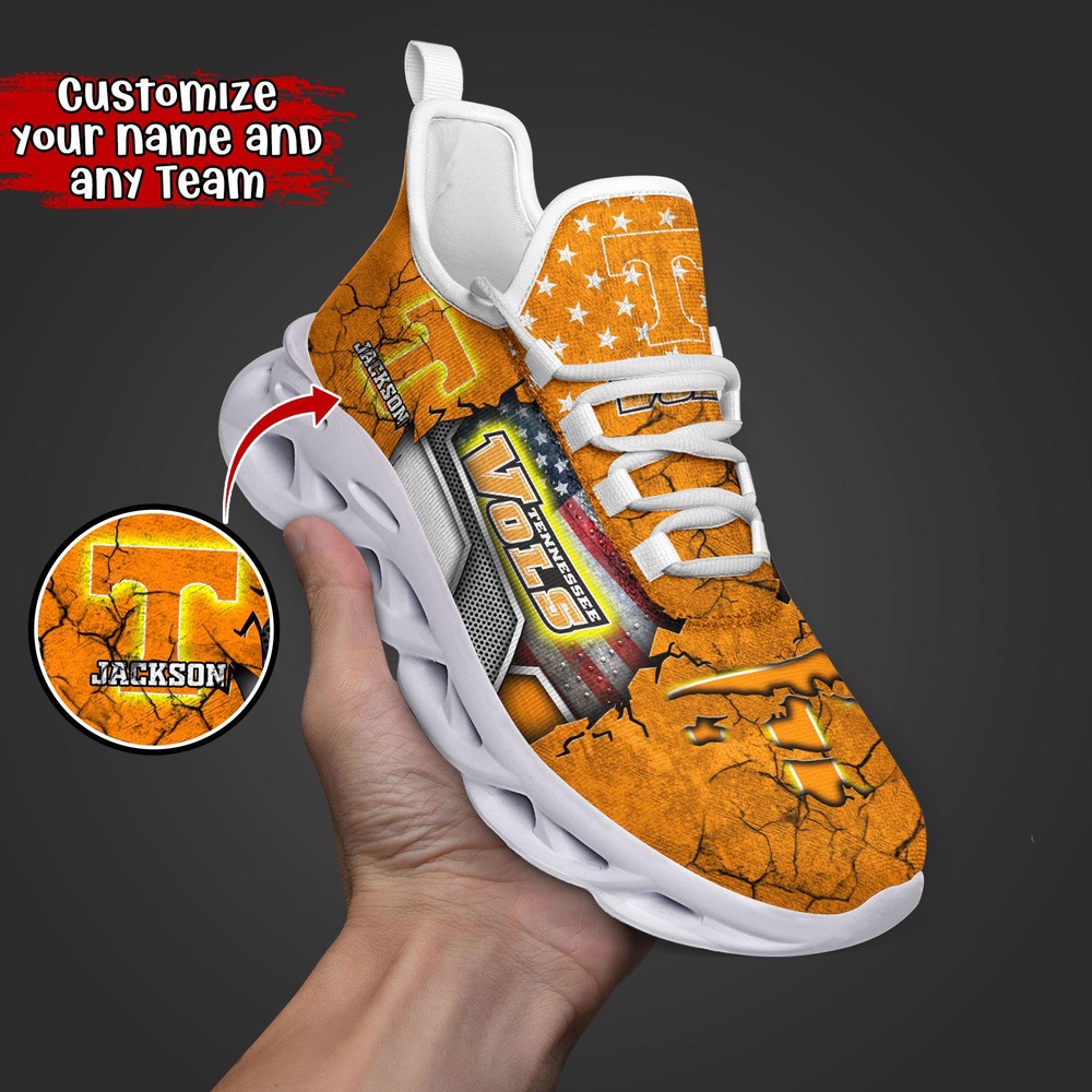 Customized NCAA Tennessee Volunteers Sneaker Max Soul Shoes Sneaker Elegance Fusion Customized NCAA Tennessee Volunteers Sneaker Max Soul Shoes Sneaker Elegance Fusion