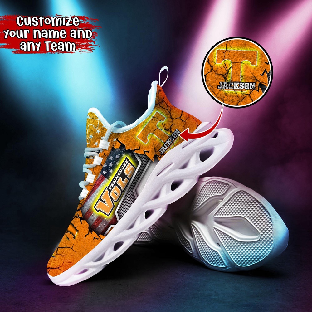 Customized NCAA Tennessee Volunteers Sneaker Max Soul Shoes Sneaker Elegance Fusion Customized NCAA Tennessee Volunteers Sneaker Max Soul Shoes Sneaker Elegance Fusion