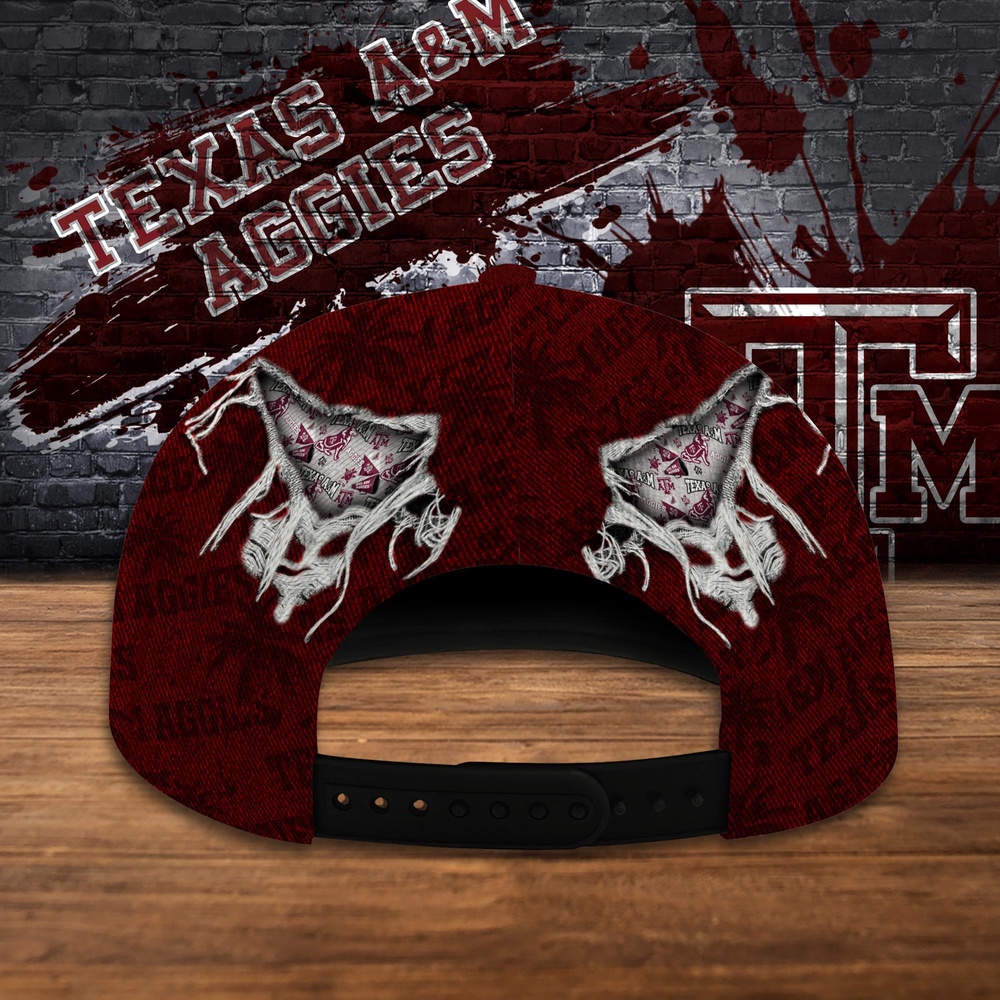 Customized NCAA Texas A&M Aggies Baseball Cap Trendy Hat Bliss Customized NCAA Texas A&M Aggies Baseball Cap Trendy Hat Bliss