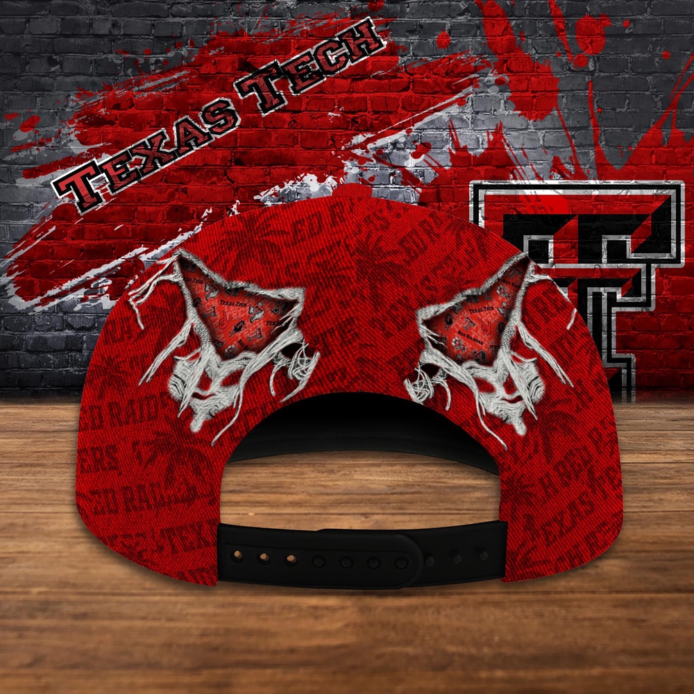 Customized NCAA Texas Tech Red Raiders Baseball Cap Sleek Layers Of Bliss Customized NCAA Texas Tech Red Raiders Baseball Cap Sleek Layers Of Bliss
