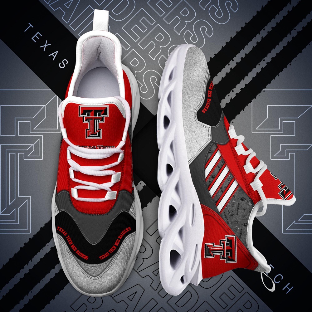 Customized NCAA Texas Tech Red Raiders Sneaker Max Soul Shoes Kick Bliss Parade Customized NCAA Texas Tech Red Raiders Sneaker Max Soul Shoes Kick Bliss Parade