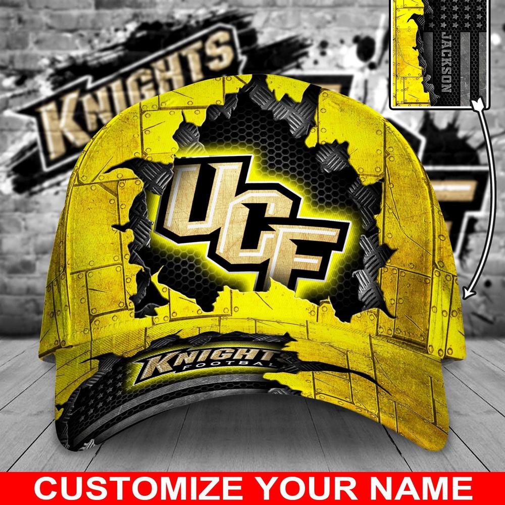 Customized NCAA UCF Knights Baseball Cap Glamorous Hat Bliss Customized NCAA UCF Knights Baseball Cap Glamorous Hat Bliss