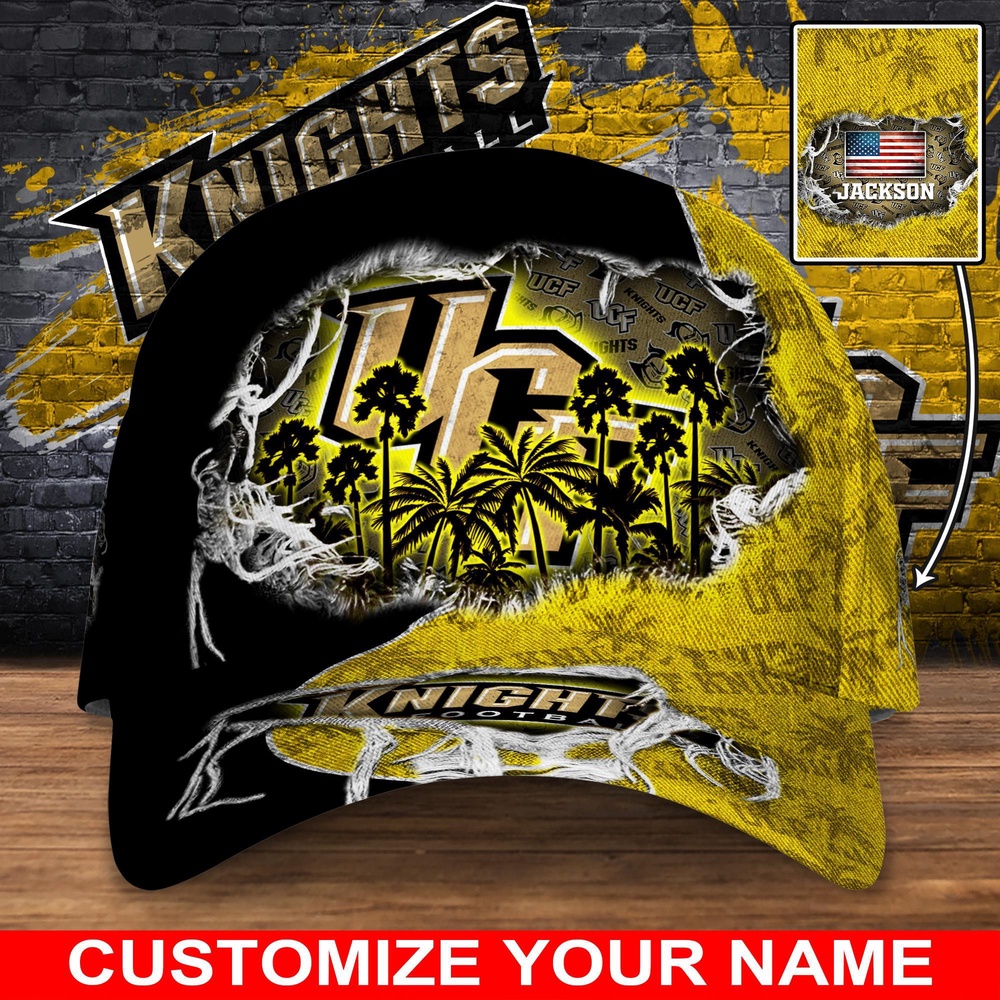 Customized NCAA UCF Knights Baseball Cap Sporty Elegance Vibes