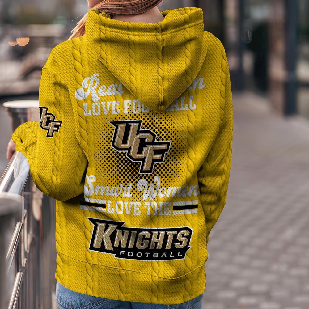 Customized NCAA UCF Knights Hoodie 3D Chic Campus Layers For Fans
