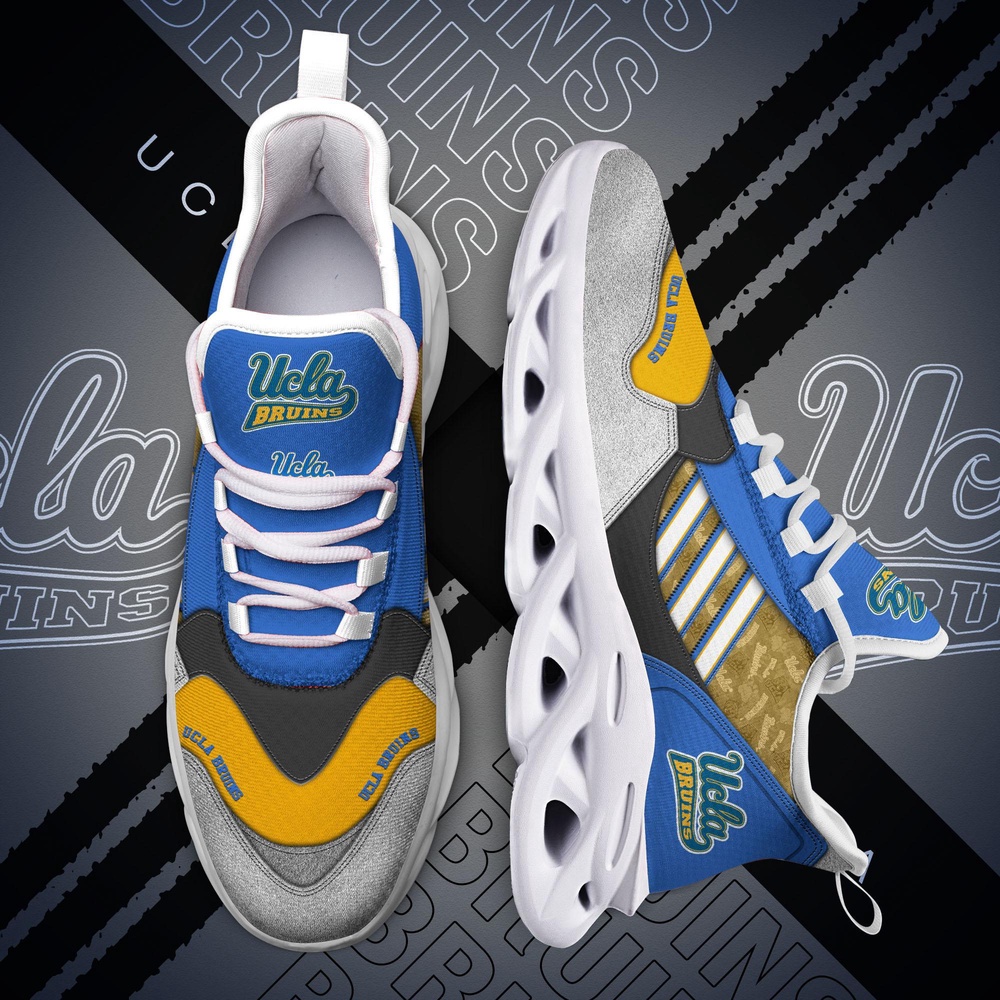 Customized NCAA UCLA Bruins Sneaker Max Soul Shoes Kick Bliss Parade Customized NCAA UCLA Bruins Sneaker Max Soul Shoes Kick Bliss Parade