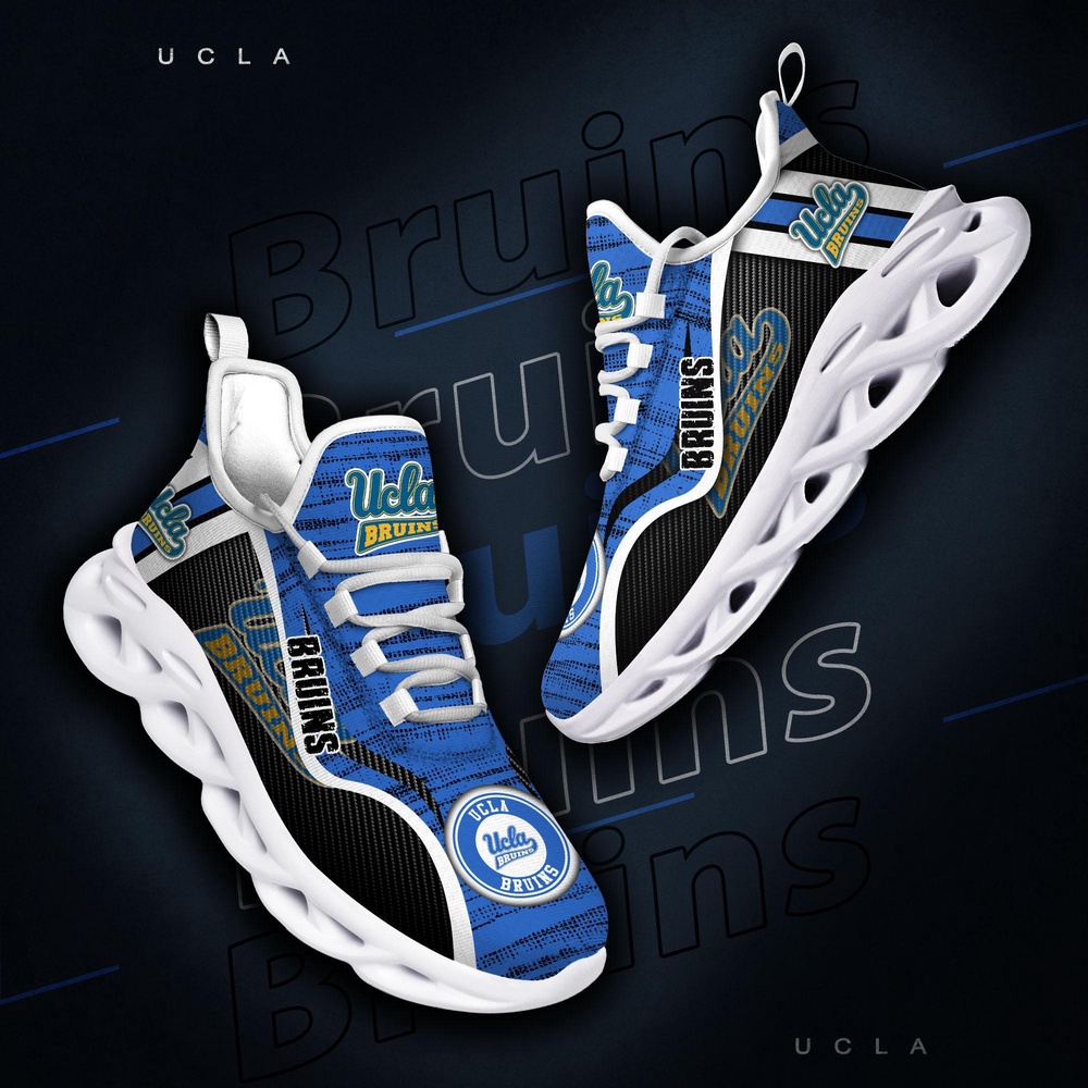 Customized NCAA UCLA Bruins Sneaker Max Soul Shoes Stride Glamour Customized NCAA UCLA Bruins Sneaker Max Soul Shoes Stride Glamour