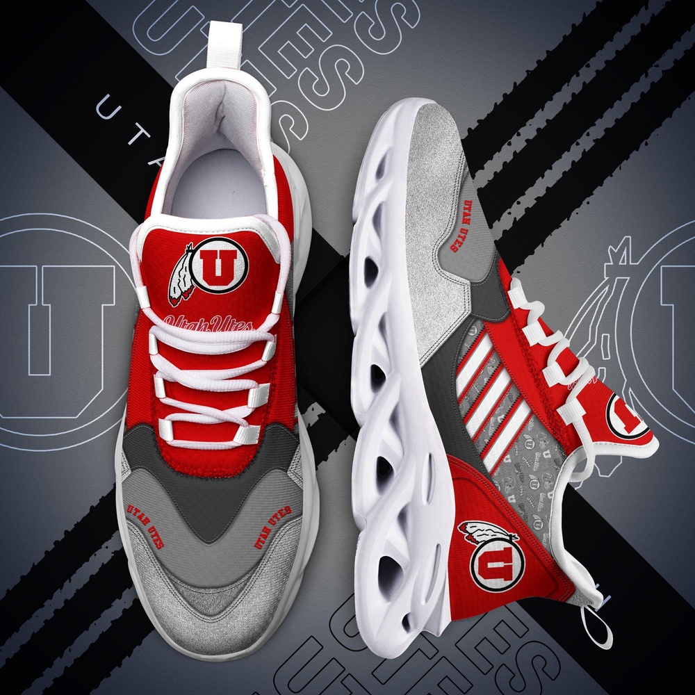 Customized NCAA Utah Utes Sneaker Max Soul Shoes Stride Elegance Parade Customized NCAA Utah Utes Sneaker Max Soul Shoes Stride Elegance Parade
