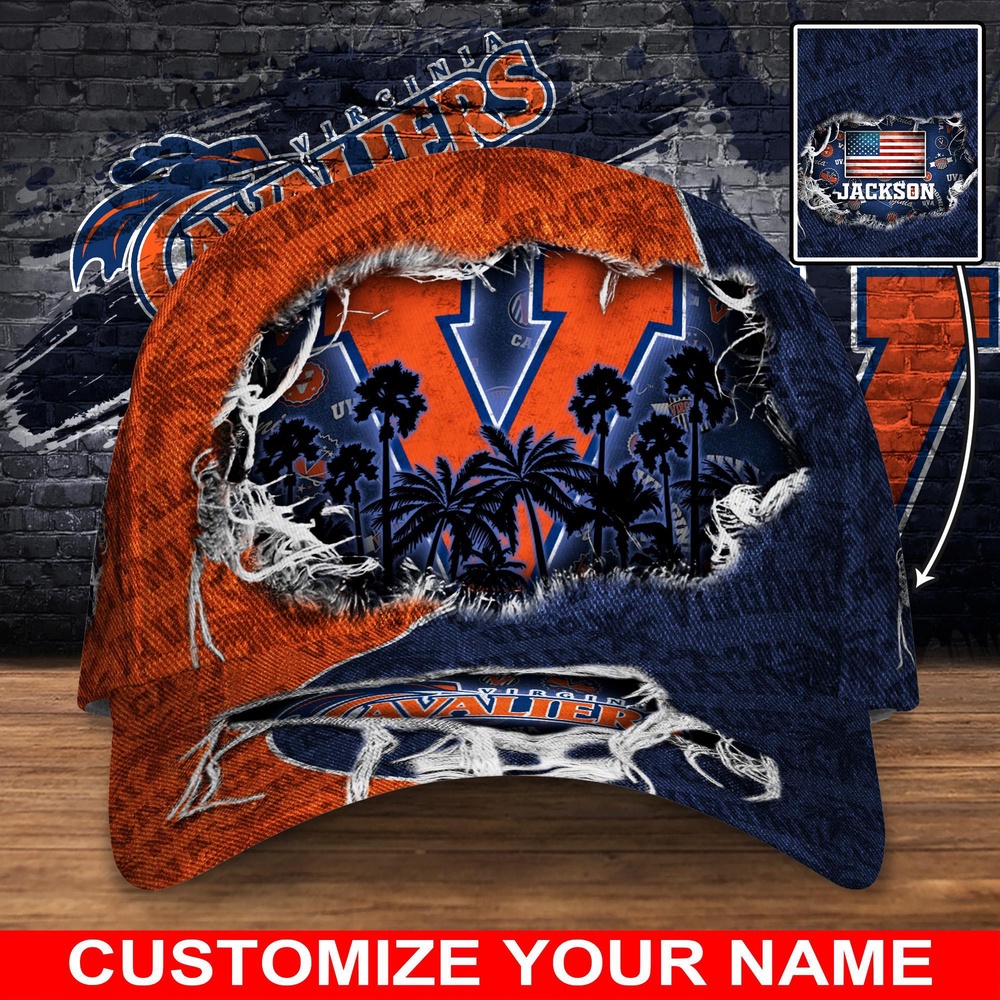 Customized NCAA Virginia Cavaliers Baseball Cap Sleek Layers Of Bliss Customized NCAA Virginia Cavaliers Baseball Cap Sleek Layers Of Bliss