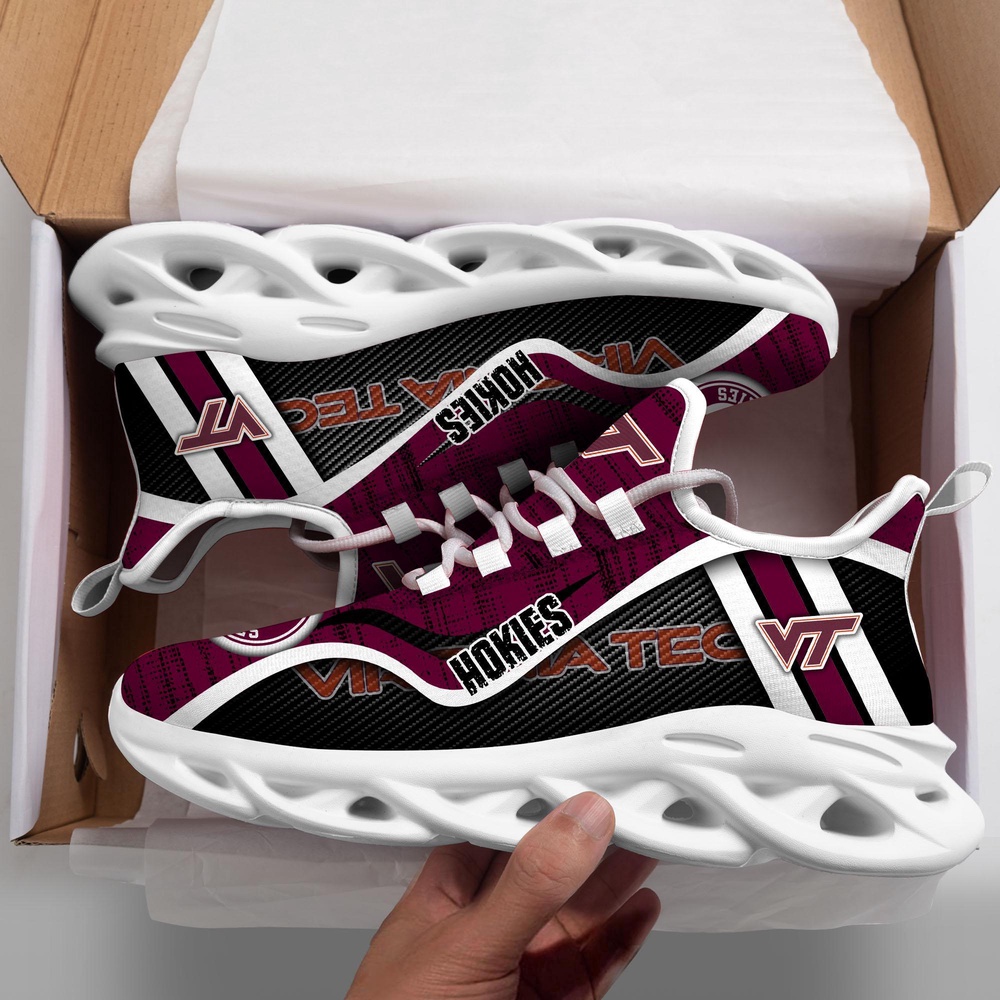 Customized NCAA Virginia Tech Hokies Sneaker Max Soul Shoes Stride Into Elegance Customized NCAA Virginia Tech Hokies Sneaker Max Soul Shoes Stride Into Elegance