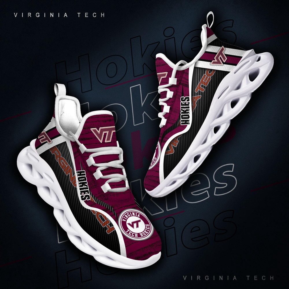 Customized NCAA Virginia Tech Hokies Sneaker Max Soul Shoes Stride Into Elegance Customized NCAA Virginia Tech Hokies Sneaker Max Soul Shoes Stride Into Elegance