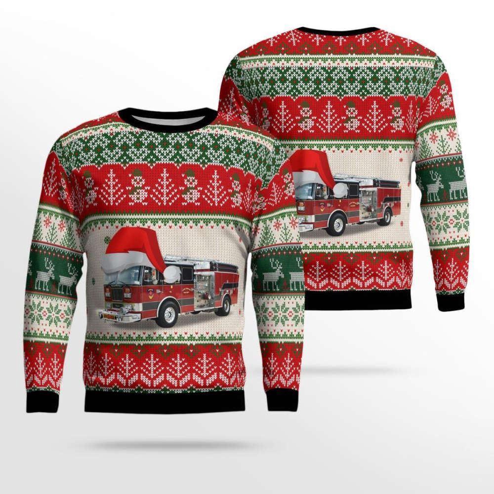 Get Festive With North Carolina Locke Fire Department Ugly Christmas Sweater! Get Festive With North Carolina Locke Fire Department Ugly Christmas Sweater!
