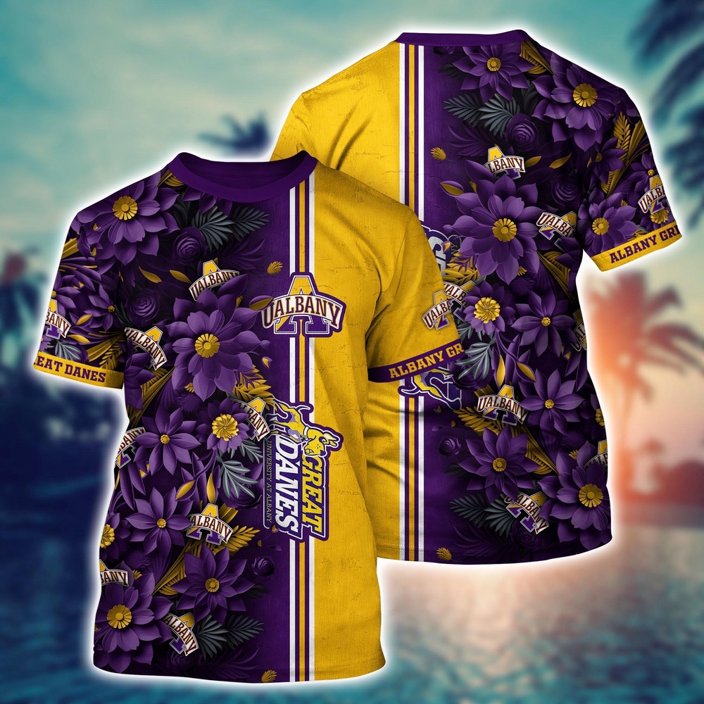 NCAA Albany Great Danes 3D T-Shirt Forward Streetwear Vibes For Sports Fans NCAA Albany Great Danes 3D T-Shirt Forward Streetwear Vibes For Sports Fans