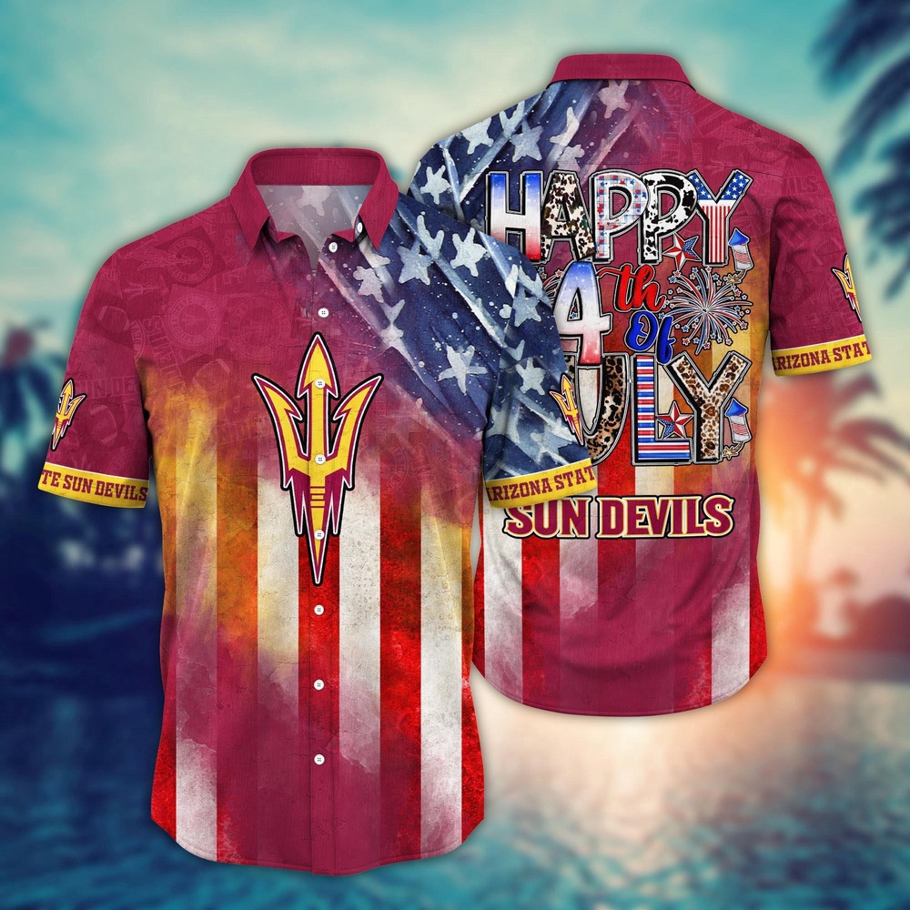 NCAA Arizona State Sun Devils Hawaiian Shirt Spectator Symphony Gift For Fans NCAA Arizona State Sun Devils Hawaiian Shirt Spectator Symphony Gift For Fans