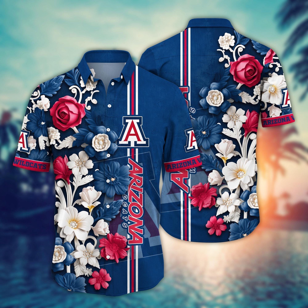 NCAA Arizona Wildcats Hawaiian Shirt Breeze Through Glory For Sports Fans NCAA Arizona Wildcats Hawaiian Shirt Breeze Through Glory For Sports Fans