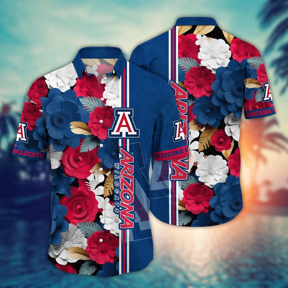NCAA Arizona Wildcats Hawaiian Shirt Champion’s Paradise For Sports Fans NCAA Arizona Wildcats Hawaiian Shirt Champion’s Paradise For Sports Fans