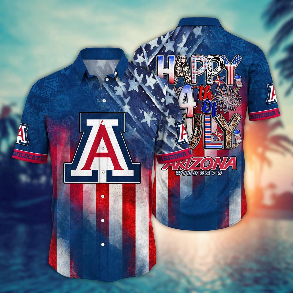 NCAA Arizona Wildcats Hawaiian Shirt Heatwave Thrive Gift For Fans NCAA Arizona Wildcats Hawaiian Shirt Heatwave Thrive Gift For Fans