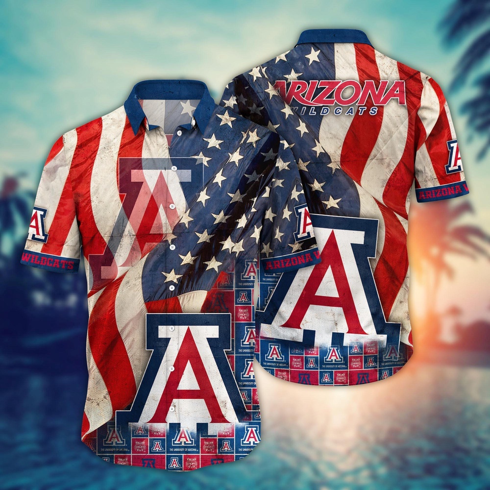 NCAA Arizona Wildcats Hawaiian Shirt Serenade In Style For Sports Fans NCAA Arizona Wildcats Hawaiian Shirt Serenade In Style For Sports Fans