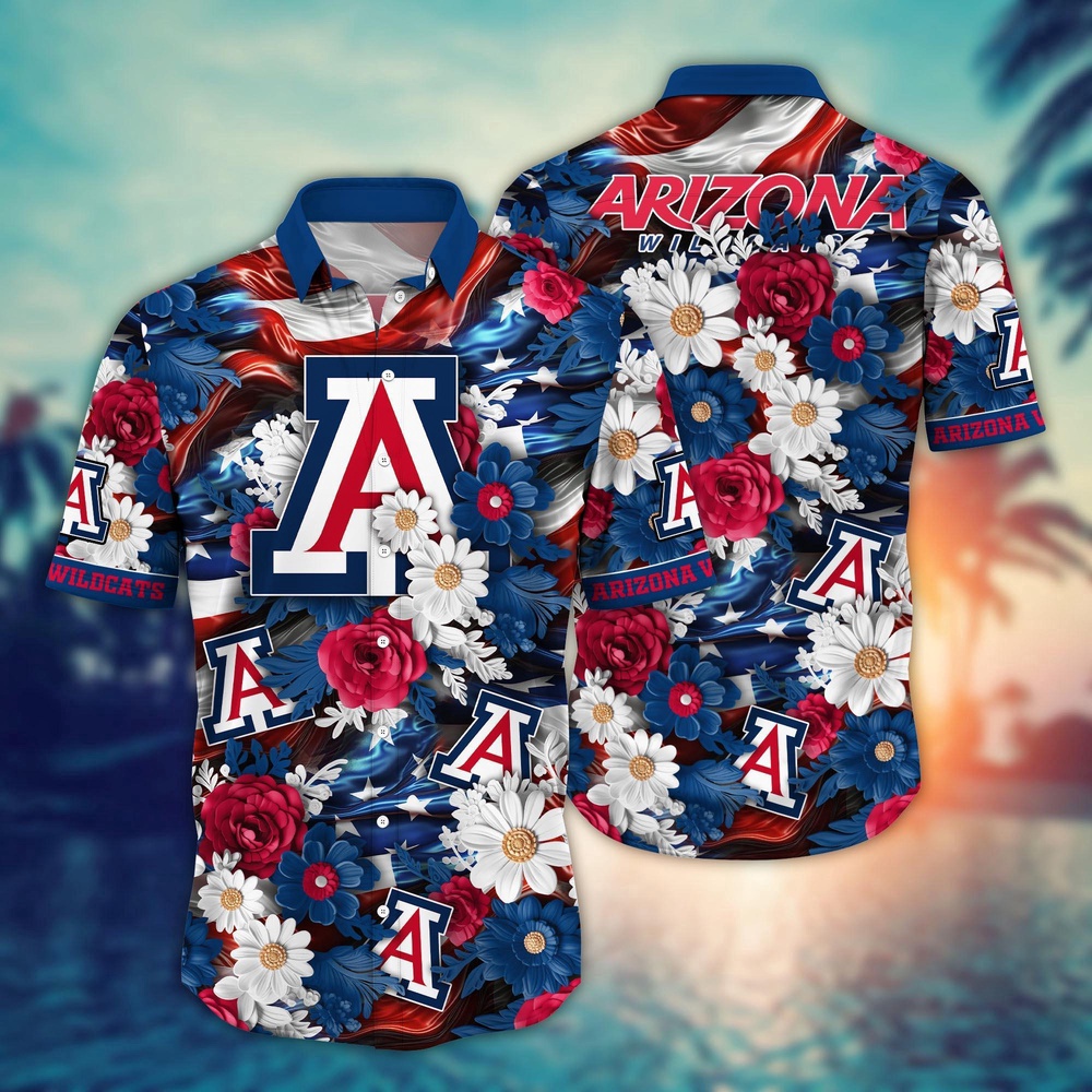 NCAA Arizona Wildcats Hawaiian Shirt Victorious Vibes Gift For Fans NCAA Arizona Wildcats Hawaiian Shirt Victorious Vibes Gift For Fans