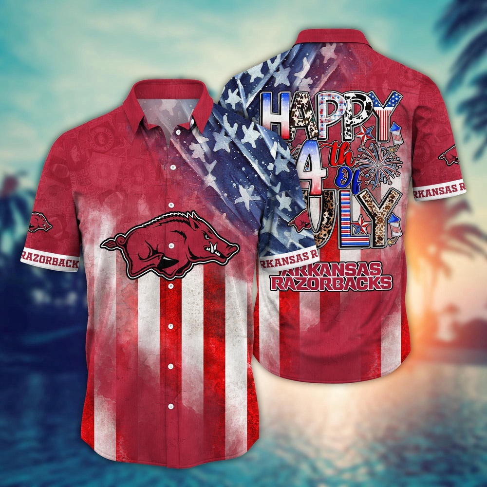 NCAA Arkansas Razorbacks Hawaiian Shirt Spectator Symphony Gift For Fans NCAA Arkansas Razorbacks Hawaiian Shirt Spectator Symphony Gift For Fans