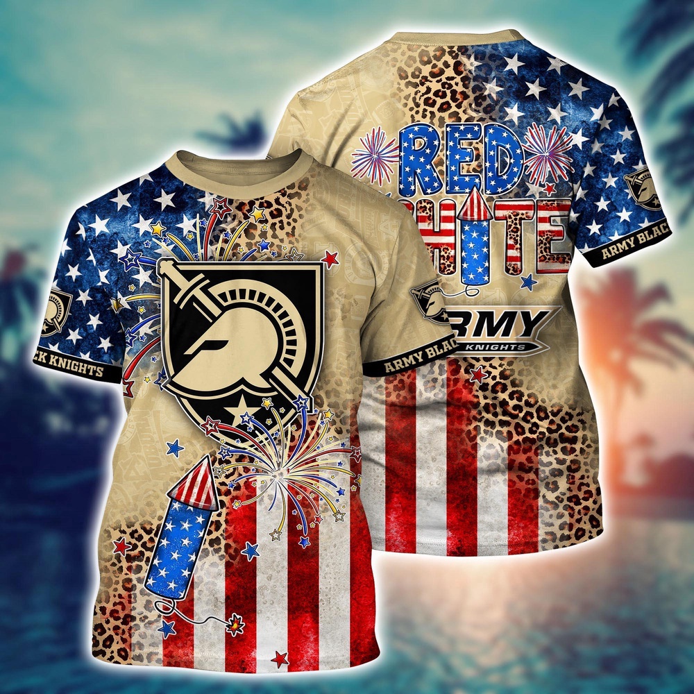 NCAA Army Black Knights 3D T-Shirt Vogue Bliss For Fans NCAA Army Black Knights 3D T-Shirt Vogue Bliss For Fans