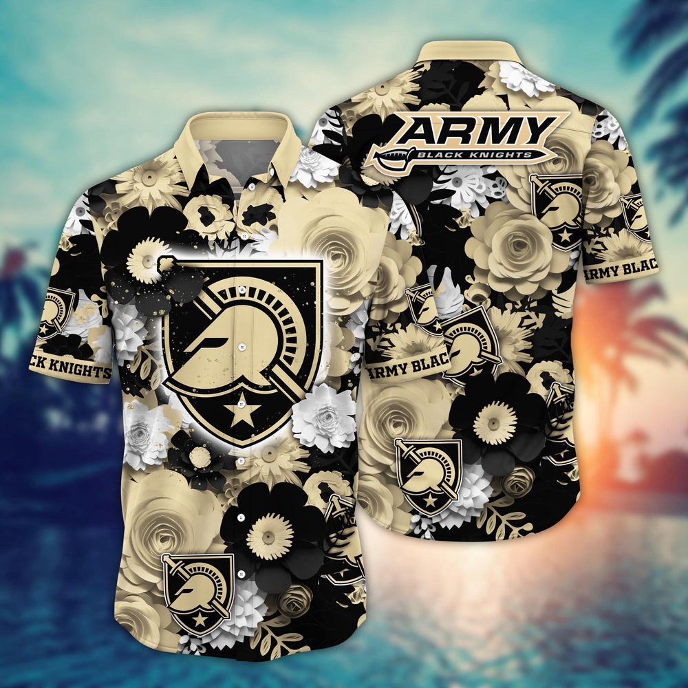 NCAA Army Black Knights Hawaiian Shirt Grandstand Gala For Fans