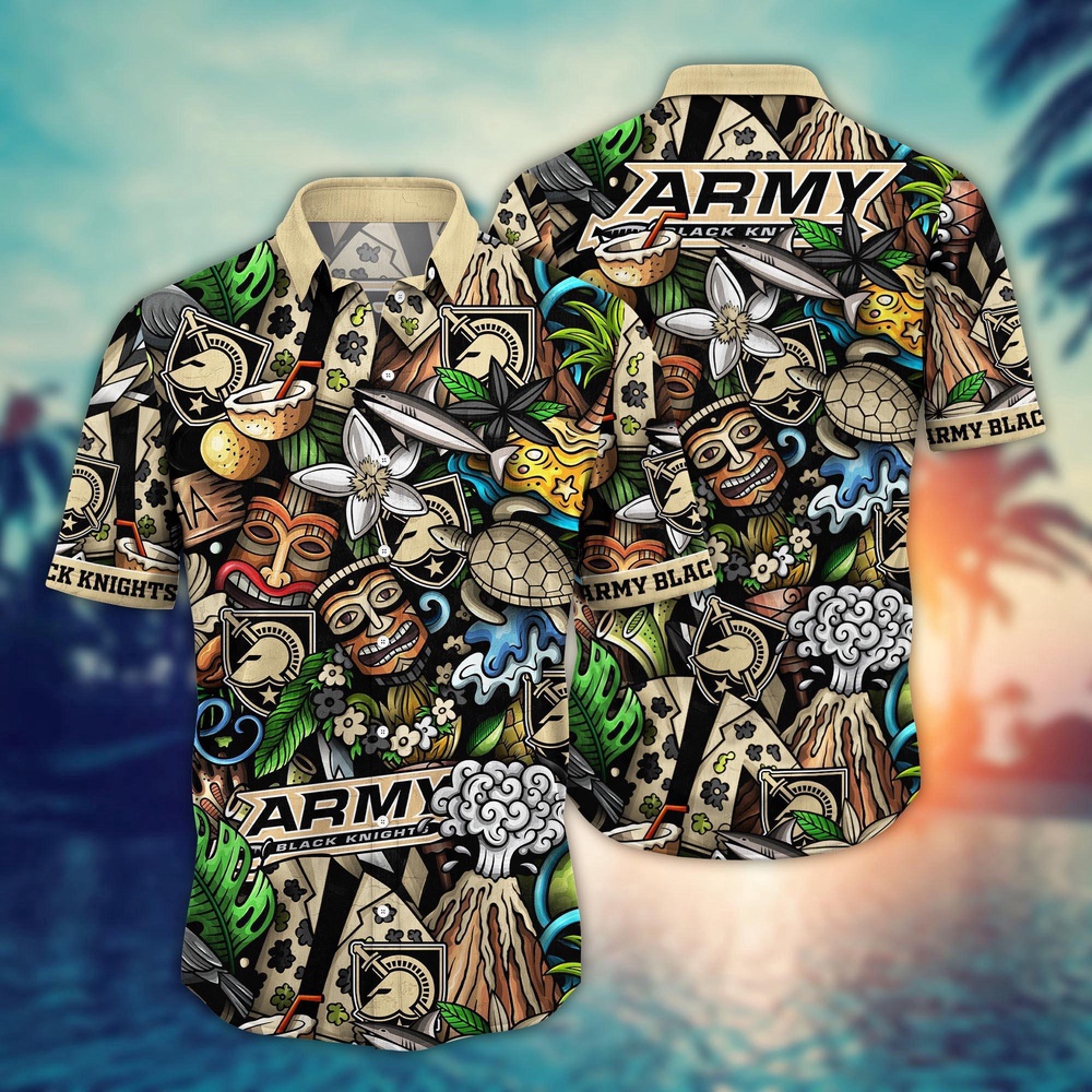 NCAA Army Black Knights Hawaiian Shirt Sizzling Spirit Gift For Fans NCAA Army Black Knights Hawaiian Shirt Sizzling Spirit Gift For Fans