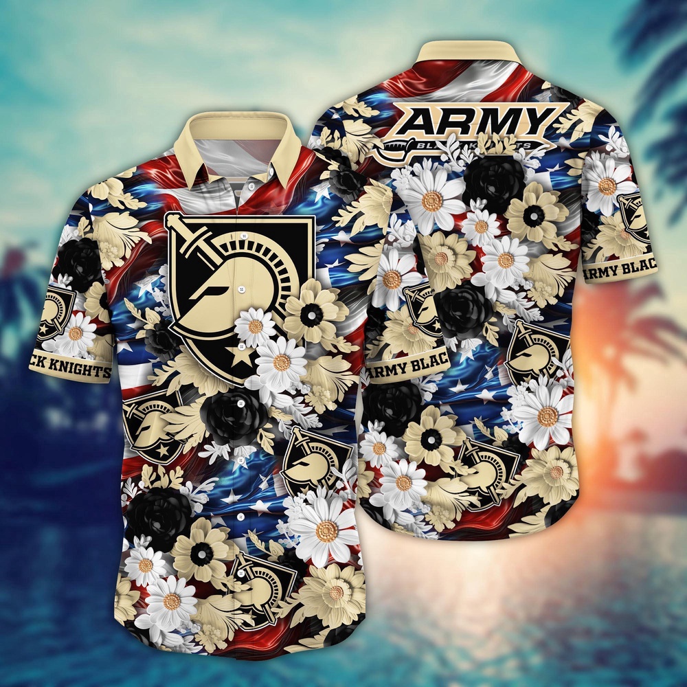 NCAA Army Black Knights Hawaiian Shirt Victorious Vibes Gift For Fans NCAA Army Black Knights Hawaiian Shirt Victorious Vibes Gift For Fans