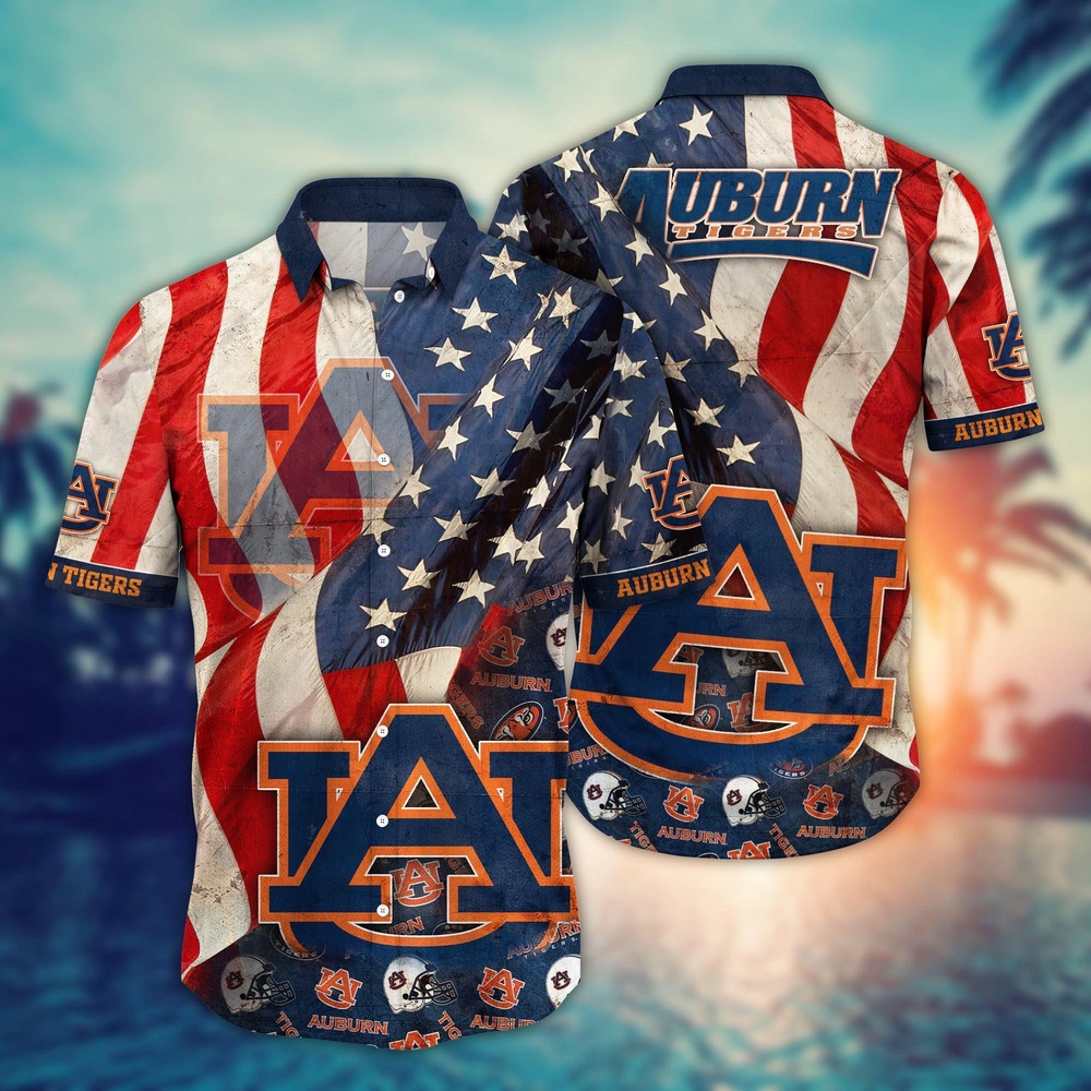 NCAA Auburn Tigers Hawaiian Shirt Chic Blossom Waltz For Sports Fans NCAA Auburn Tigers Hawaiian Shirt Chic Blossom Waltz For Sports Fans