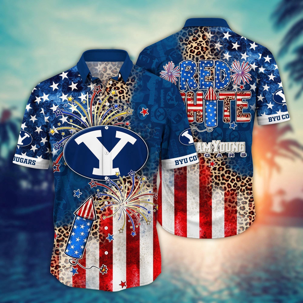 NCAA BYU Cougars Hawaiian Shirt Aloha All Star Style Gift For Fans