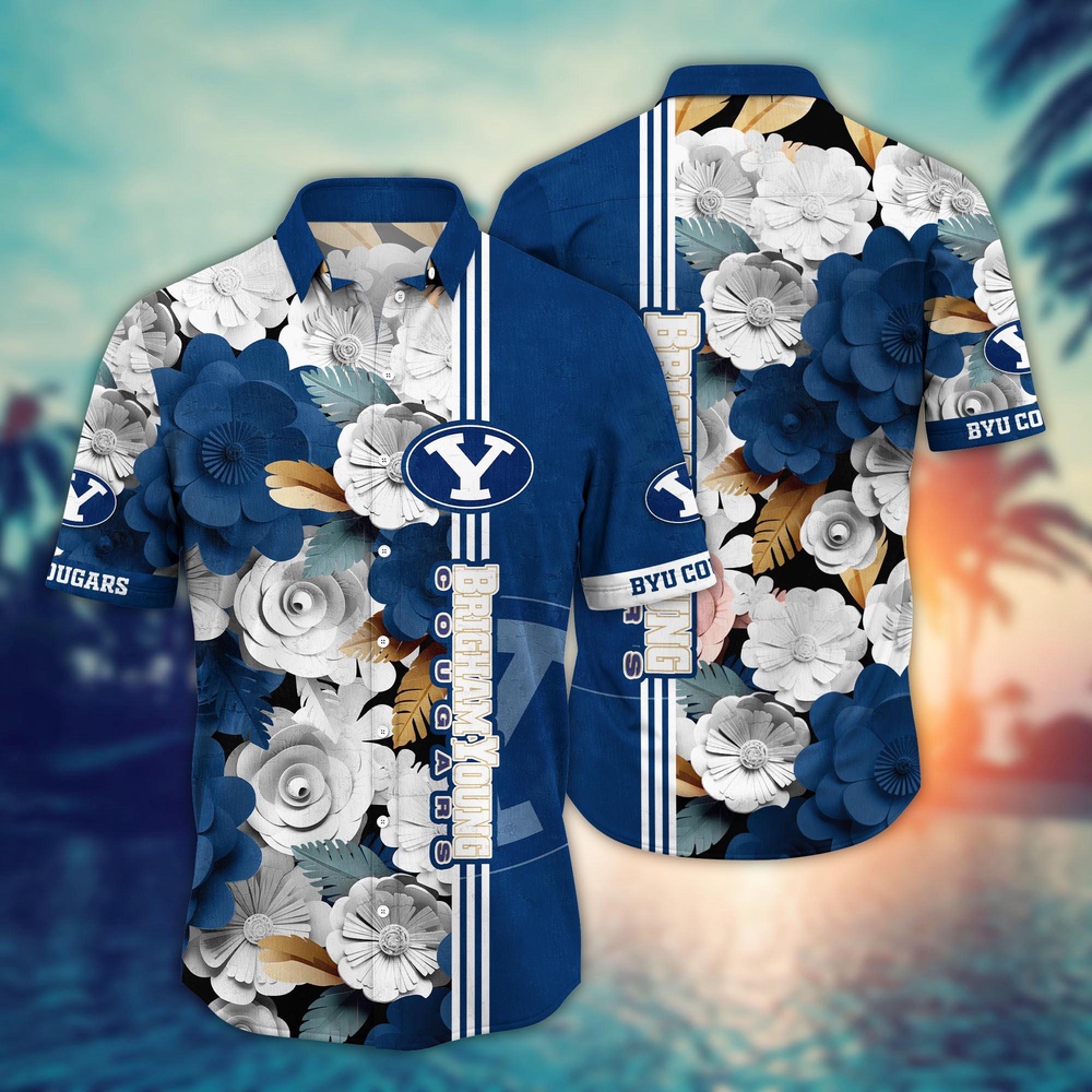 NCAA BYU Cougars Hawaiian Shirt Champion’s Paradise For Sports Fans