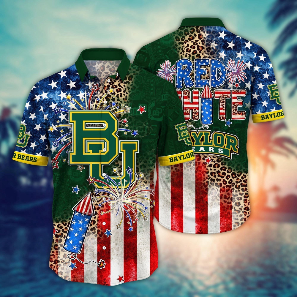 NCAA Baylor Bears Hawaiian Shirt Sideline Serenity Gift For Fans