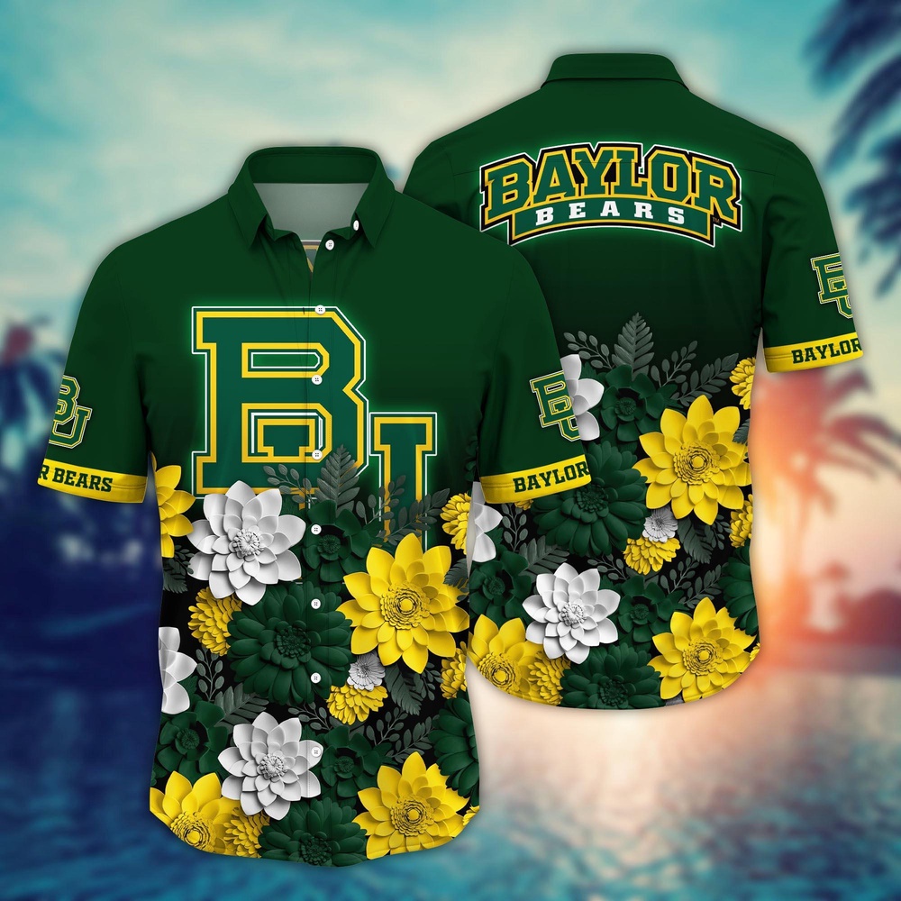 NCAA Baylor Bears Hawaiian Shirt Spectacle Swing For Fans NCAA Baylor Bears Hawaiian Shirt Spectacle Swing For Fans