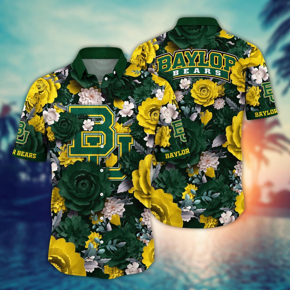NCAA Baylor Bears Hawaiian Shirt Sway in Style For Fans NCAA Baylor Bears Hawaiian Shirt Sway in Style For Fans