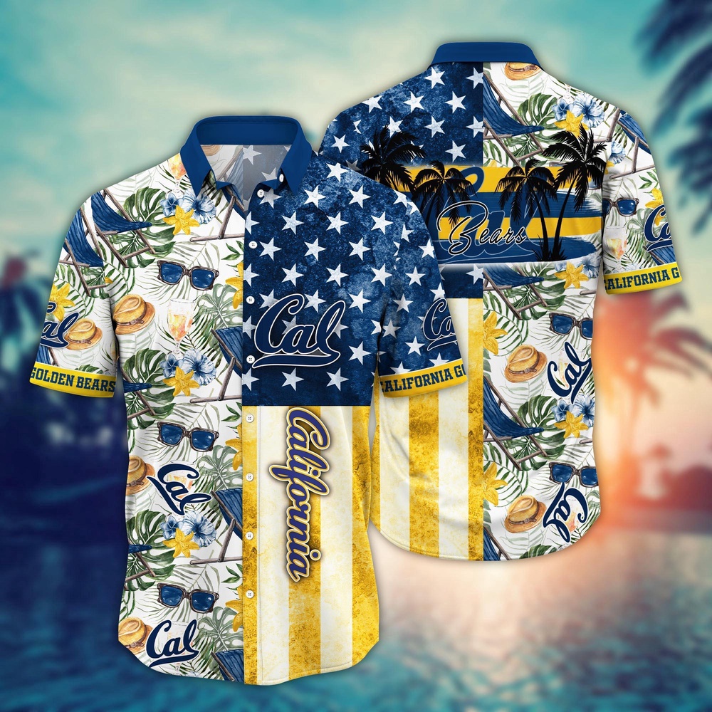 NCAA California Golden Bears Hawaiian Shirt Team Pride Paradise Gift For Fans