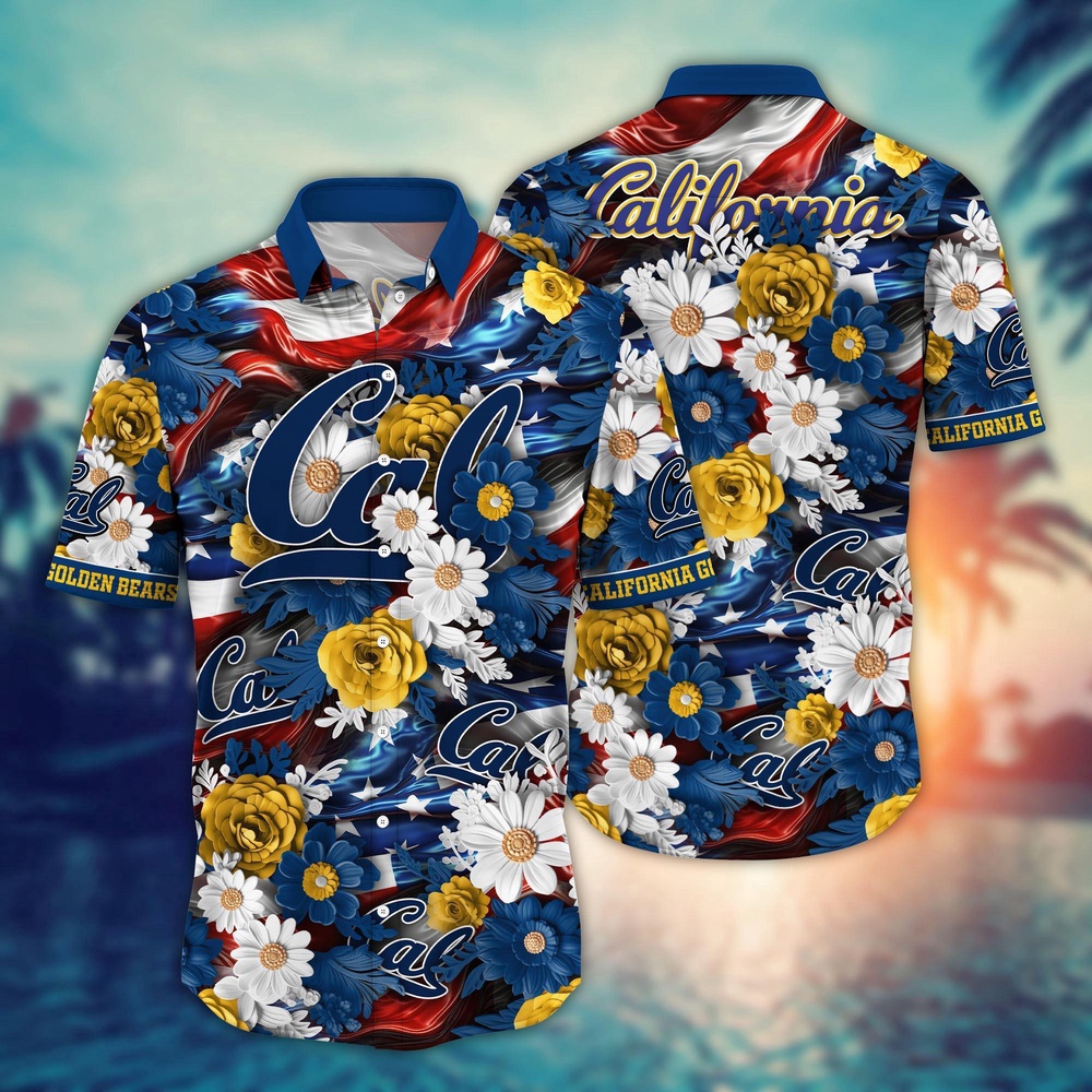 NCAA California Golden Bears Hawaiian Shirt Victorious Vibes Gift For Fans