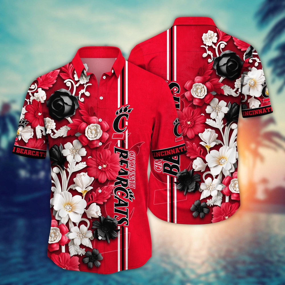 NCAA Cincinnati Bearcats Hawaiian Shirt Breeze Through Glory For Sports Fans