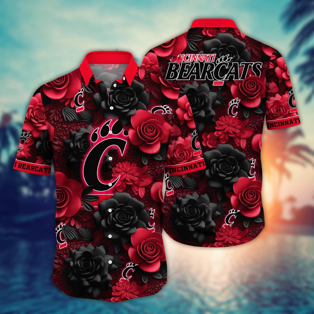 NCAA Cincinnati Bearcats Hawaiian Shirt Campus Carnival For Sports Fans