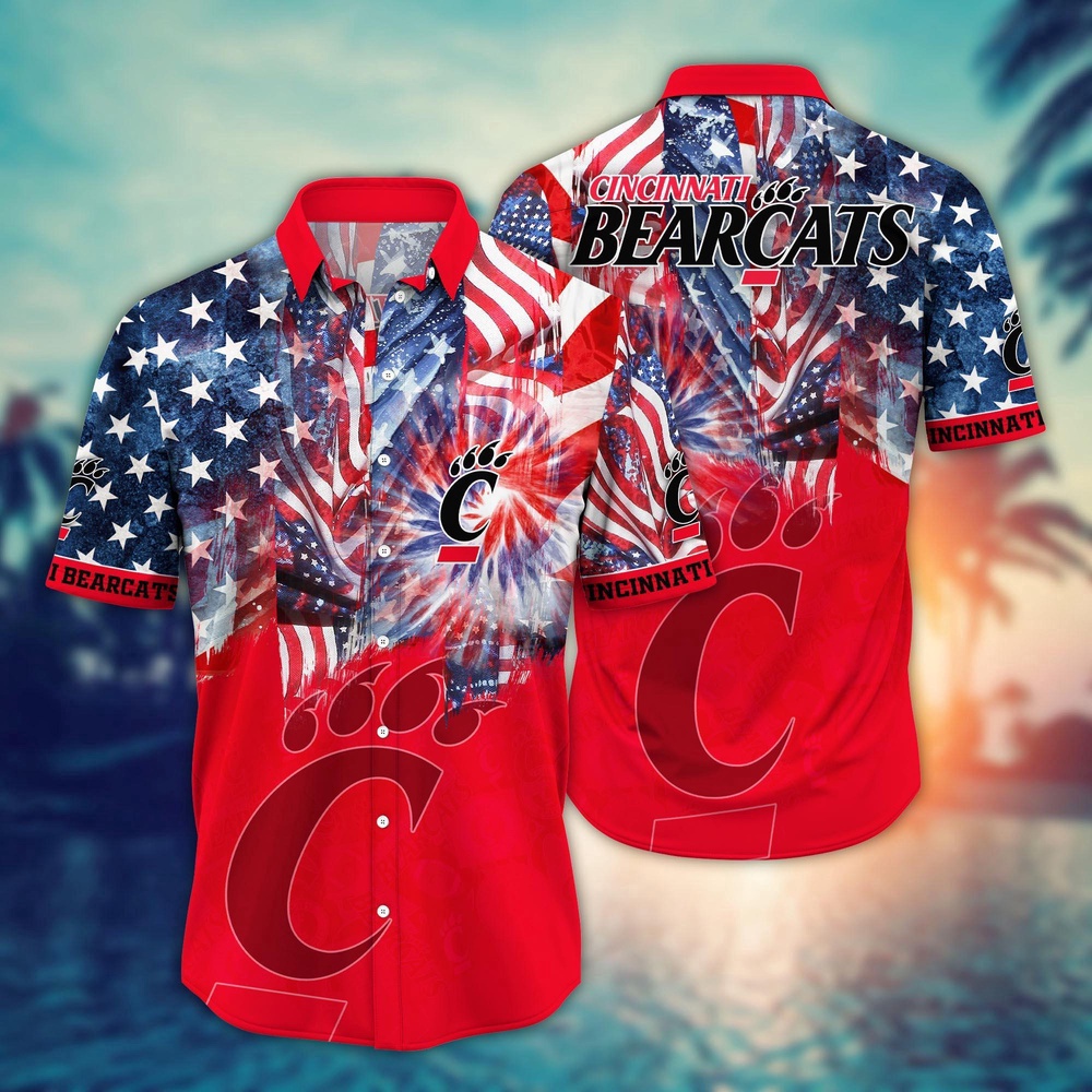 NCAA Cincinnati Bearcats Hawaiian Shirt Marching Band Bloom Gift For Fans NCAA Cincinnati Bearcats Hawaiian Shirt Marching Band Bloom Gift For Fans