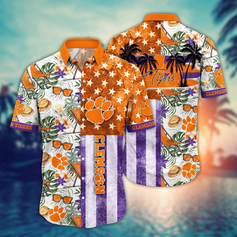 NCAA Clemson Tigers Hawaiian Shirt Spectator Style Gift For Fans NCAA Clemson Tigers Hawaiian Shirt Spectator Style Gift For Fans