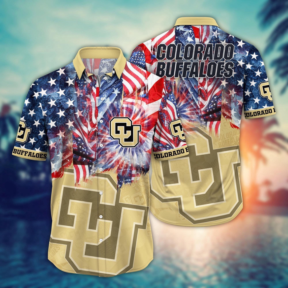 NCAA Colorado Buffaloes Hawaiian Shirt Marching Band Bloom Gift For Fans