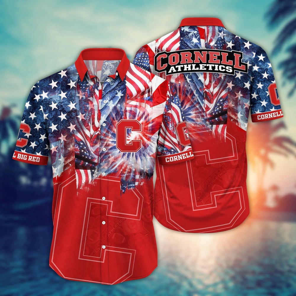 NCAA Cornell Big Red Hawaiian Shirt Marching Band Bloom Gift For Fans NCAA Cornell Big Red Hawaiian Shirt Marching Band Bloom Gift For Fans
