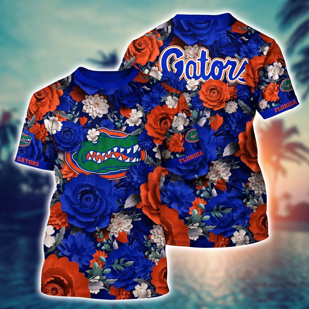NCAA Florida Gators 3D T-Shirt Trendsetting Threads Fashion For Sports Fans
