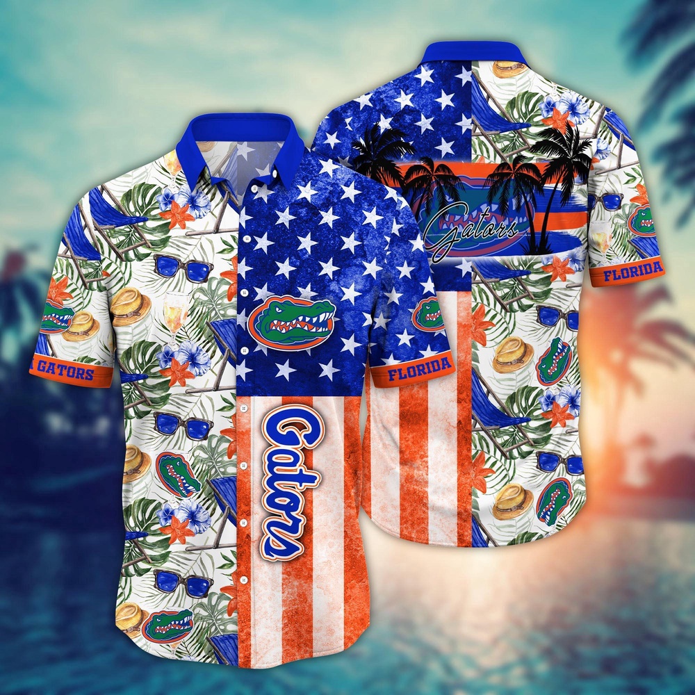 NCAA Florida Gators Hawaiian Shirt Glory Garden Gift For Fans NCAA Florida Gators Hawaiian Shirt Glory Garden Gift For Fans