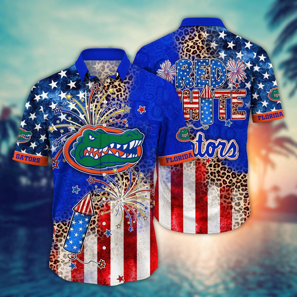 NCAA Florida Gators Hawaiian Shirt Sideline Serenity Gift For Fans