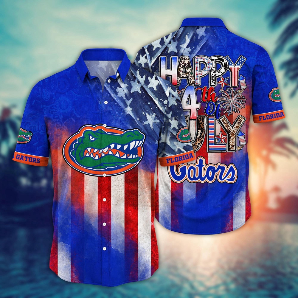 NCAA Florida Gators Hawaiian Shirt Spectator Symphony Gift For Fans NCAA Florida Gators Hawaiian Shirt Spectator Symphony Gift For Fans