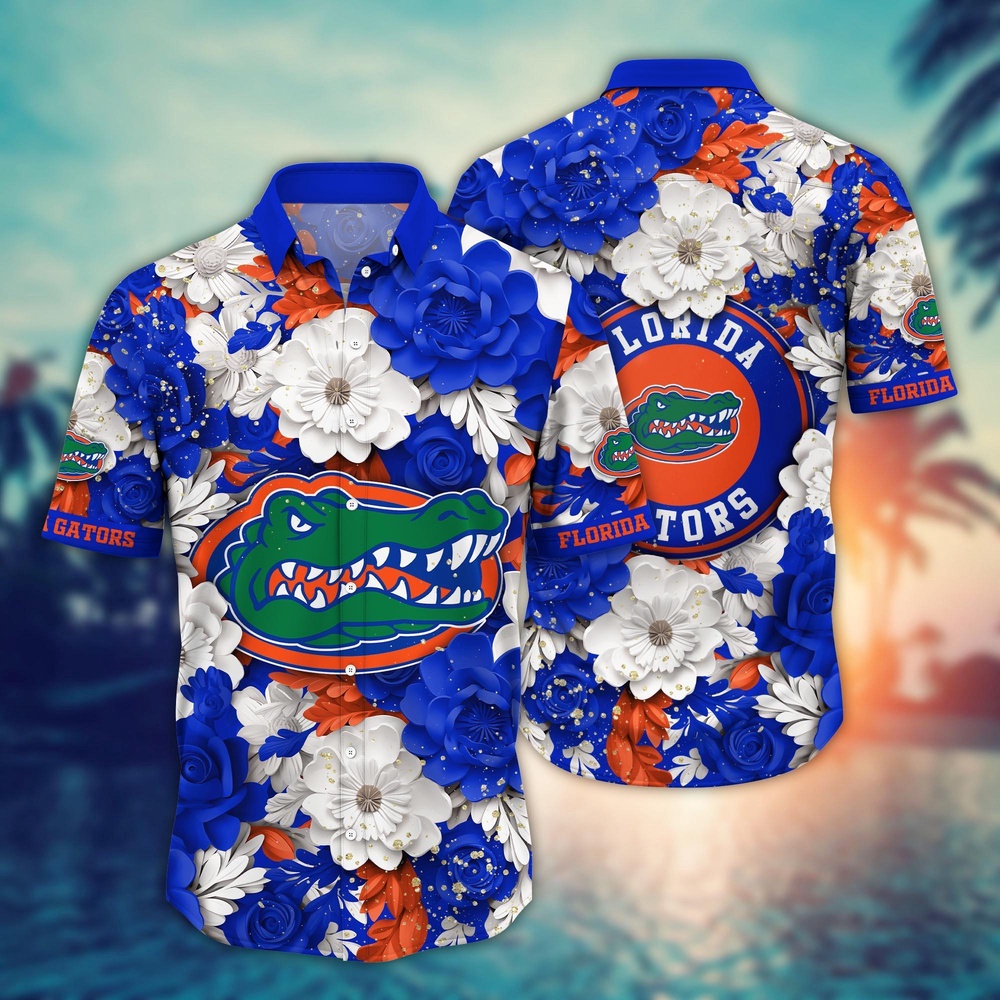 NCAA Florida Gators Hawaiian Shirt Tropical Euphoria For Fans