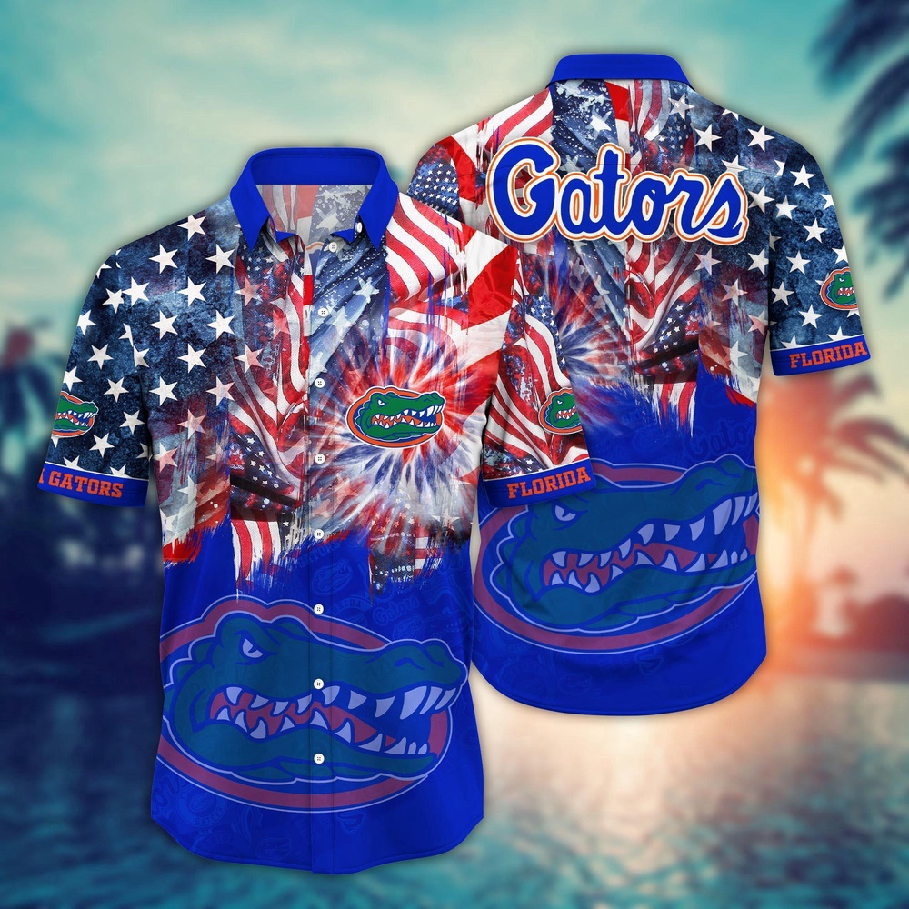 NCAA Florida Gators Hawaiian Shirt Winning Waves Gift For Fans