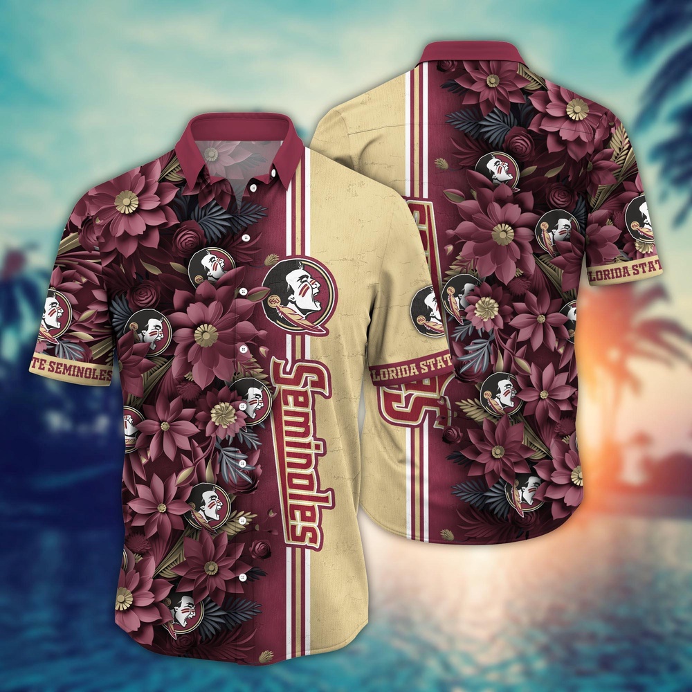 NCAA Florida State Seminoles Hawaiian Shirt Paradise Found For Fans