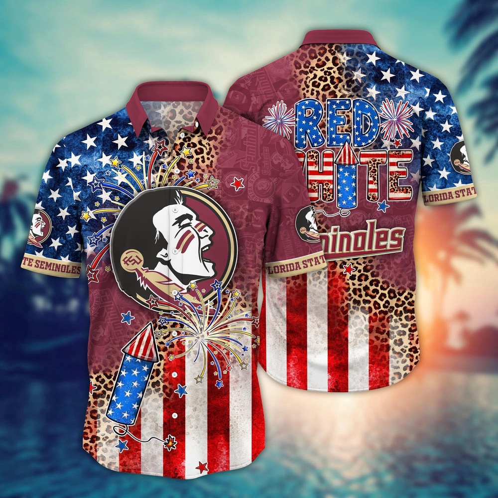 NCAA Florida State Seminoles Hawaiian Shirt Sideline Serenity Gift For Fans